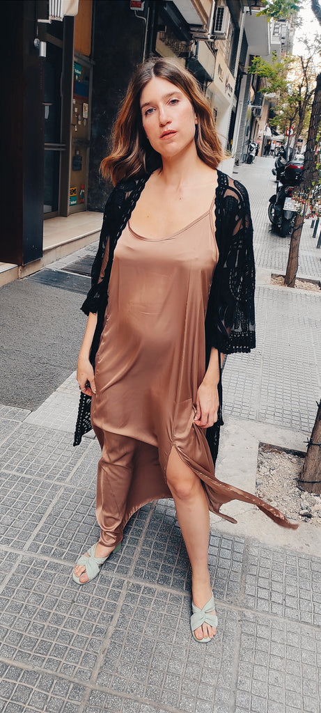 Σατέν Slip dress - Sofi Moukidou