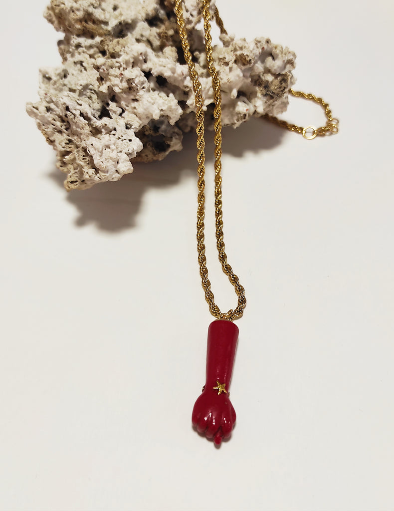 Στριφτή αλυσίδα με vintage charm - Sofi Moukidou